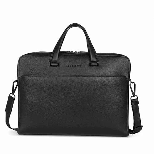 BUSINESS LEATHER BAG WITH LAPTOP COMPARTMENT 17 INCHES FOR MEN