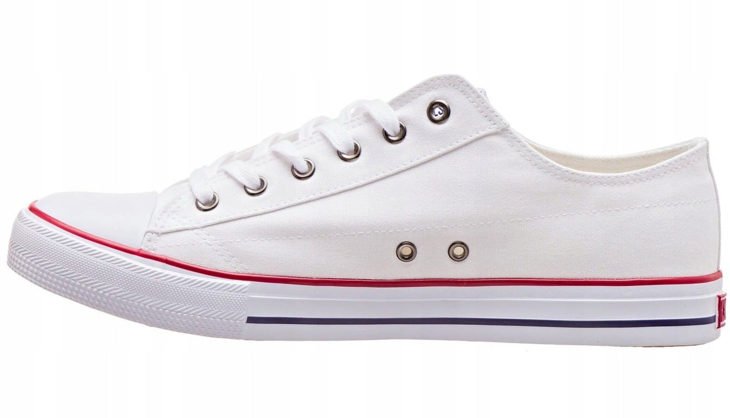 Freizeitschuhe für Herren Big Star 6504-P, weiß 