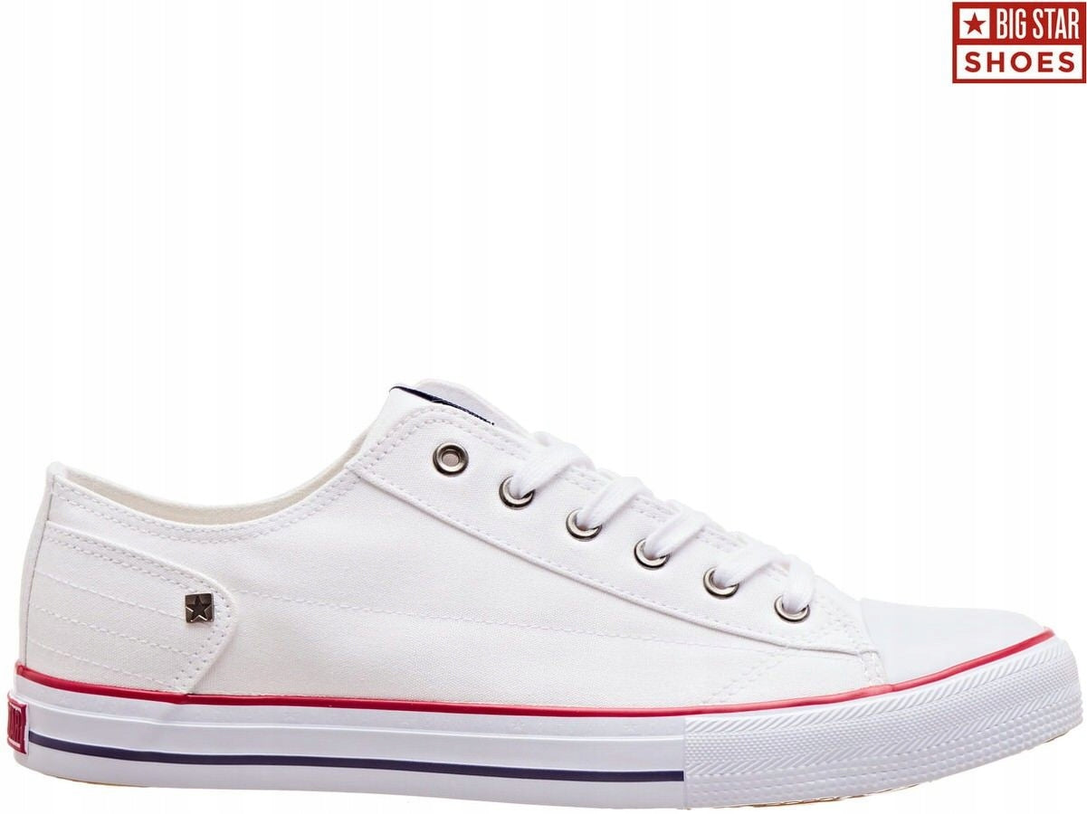 Freizeitschuhe für Herren Big Star 6504-P, weiß 