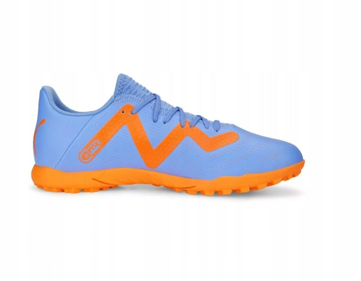 Fußballschuhe Puma Future Play TT, 45, blau, orange 