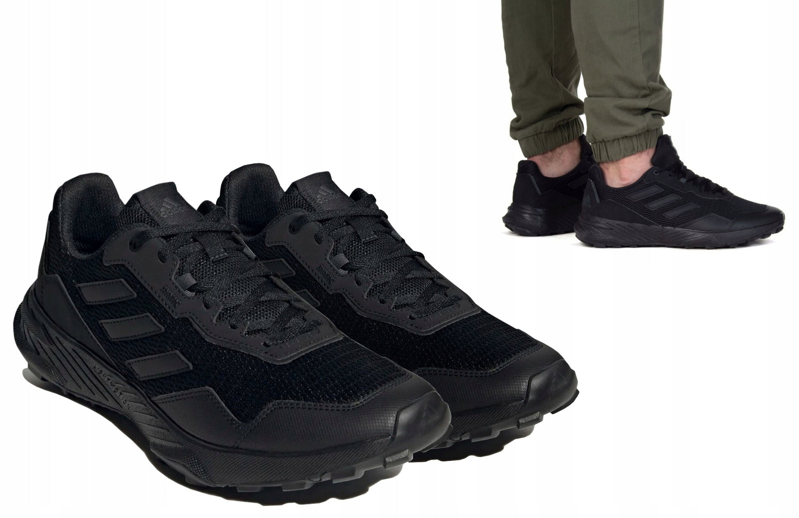 Sportschuhe für Herren Adidas Tracefinder Q47235, schwarz 