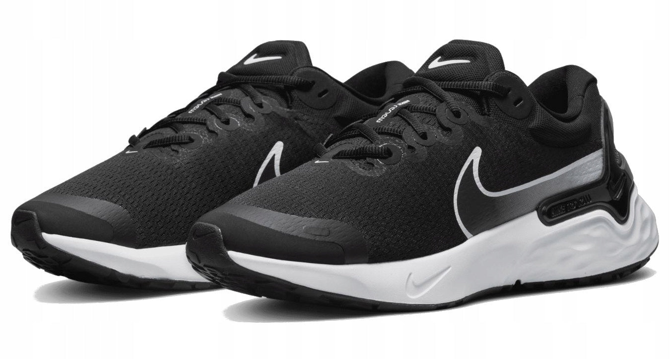 Sportschuhe für Damen Nike Renew Run 3 M DC9413001, schwarz 