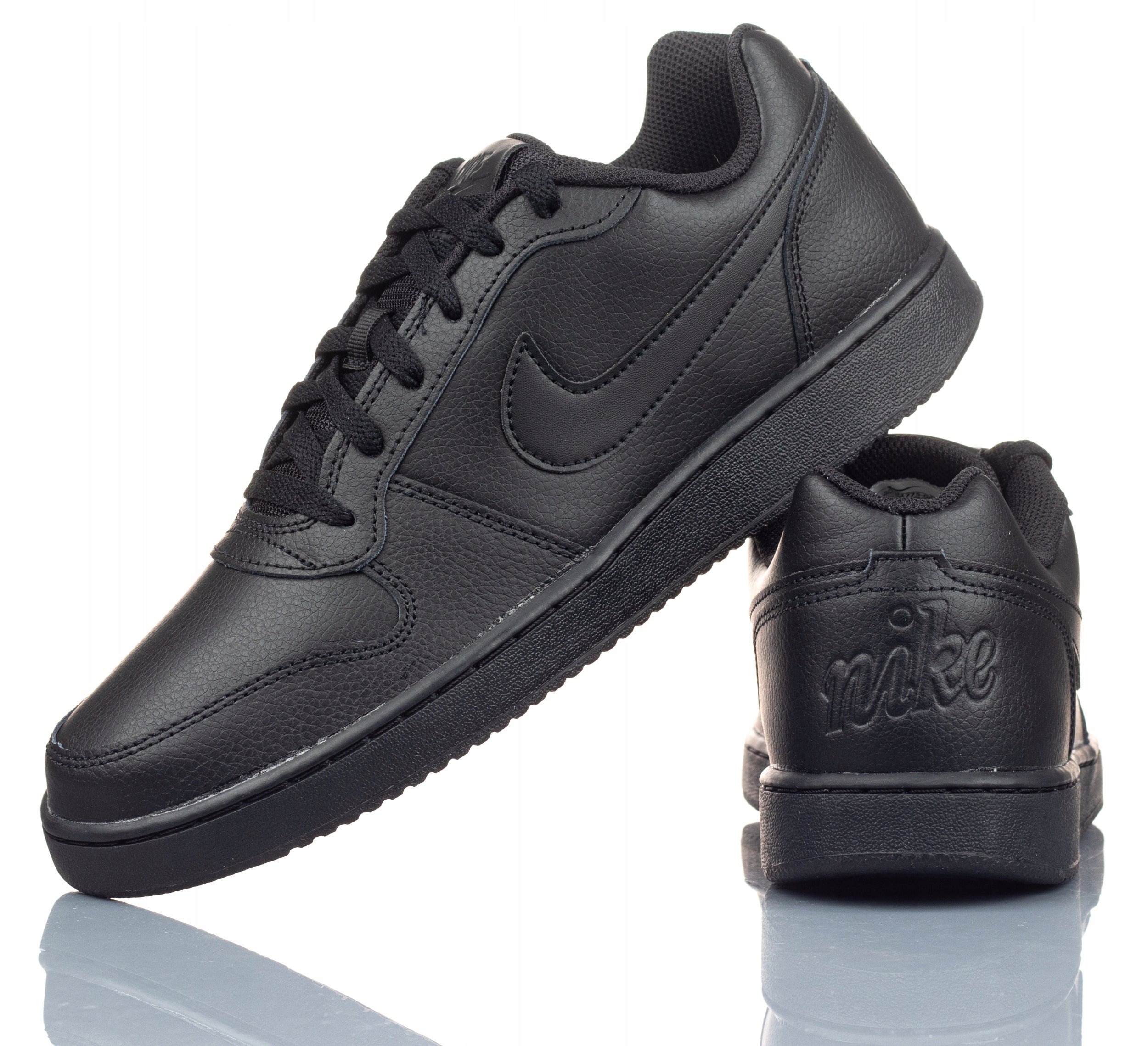 Sportschuhe für Herren Nike Ebernon Low, schwarz 