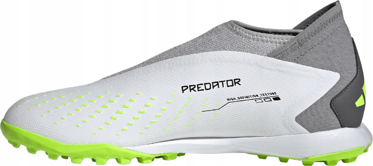 Fußballschuhe Adidas Predator Accuracy.3 LL TF, Größe 43 1/3, grau/grün 