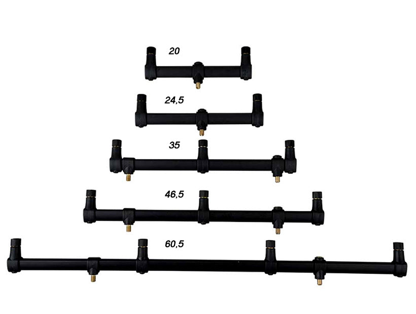 BUZZERBAR SUPPORT PROLOGIC BLACK FOR 2FISHING RODS 20cm Manufacturer code 54948