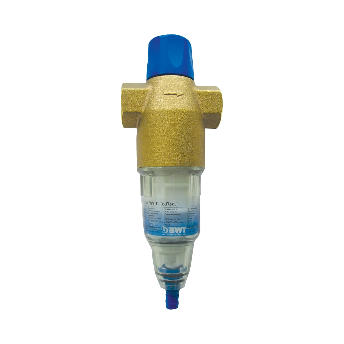 BWT PROTECTOR UNDER-SINK FILTER FOR WATER WITH BACKWASH 1"