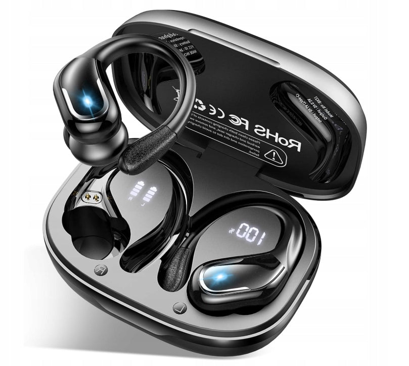 BX27 In-Ear Headphones in Black Case with Replacement Tip Set