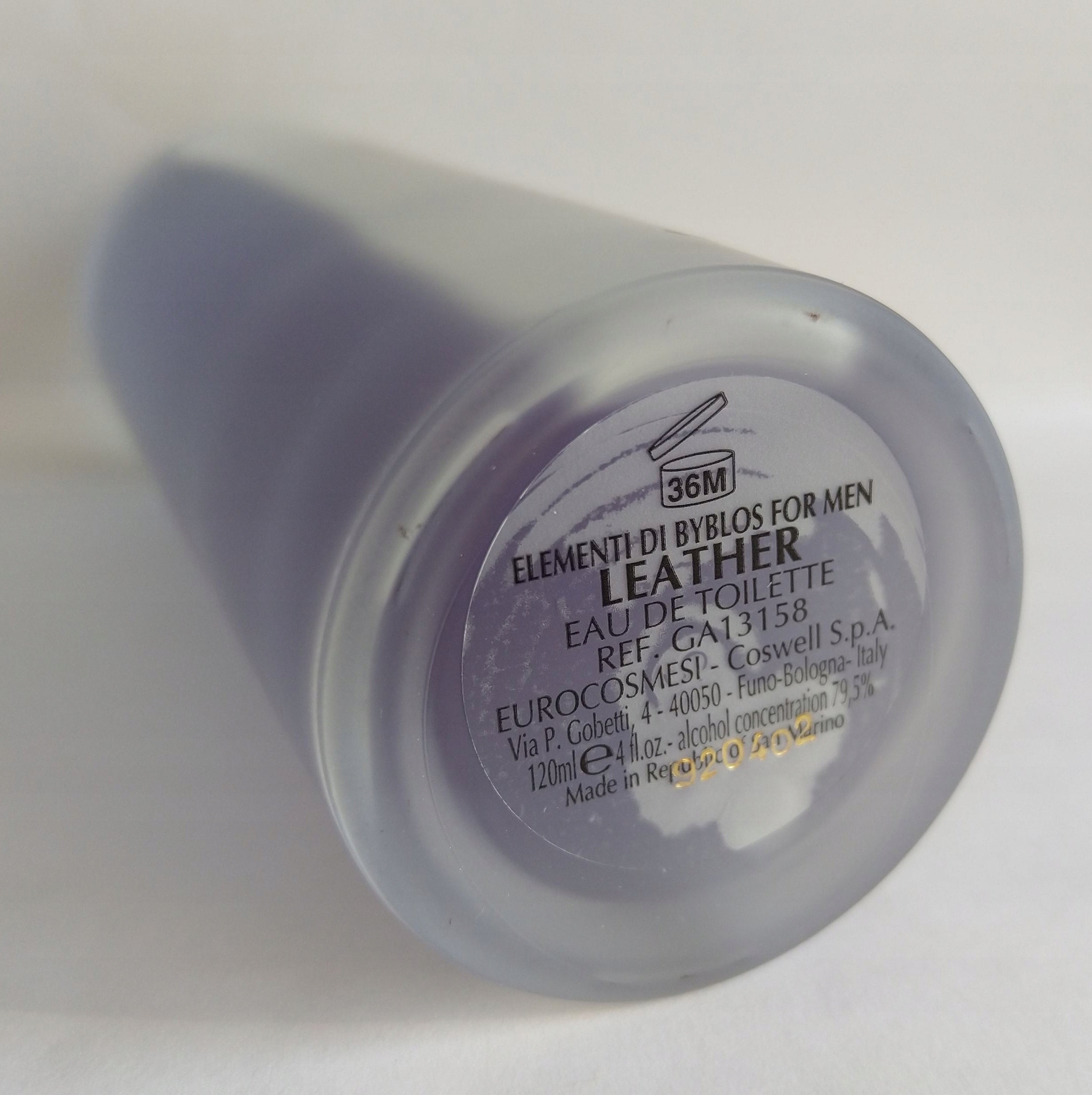 BYBLOS LEATHER SENSATION 120 ml Manufacturer code 920402