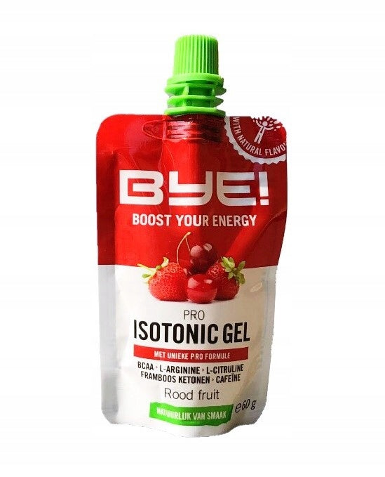 BYE! PRO Isotonic Gel – Isotonic Energy Gel with Caffeine and BCAA 60 g