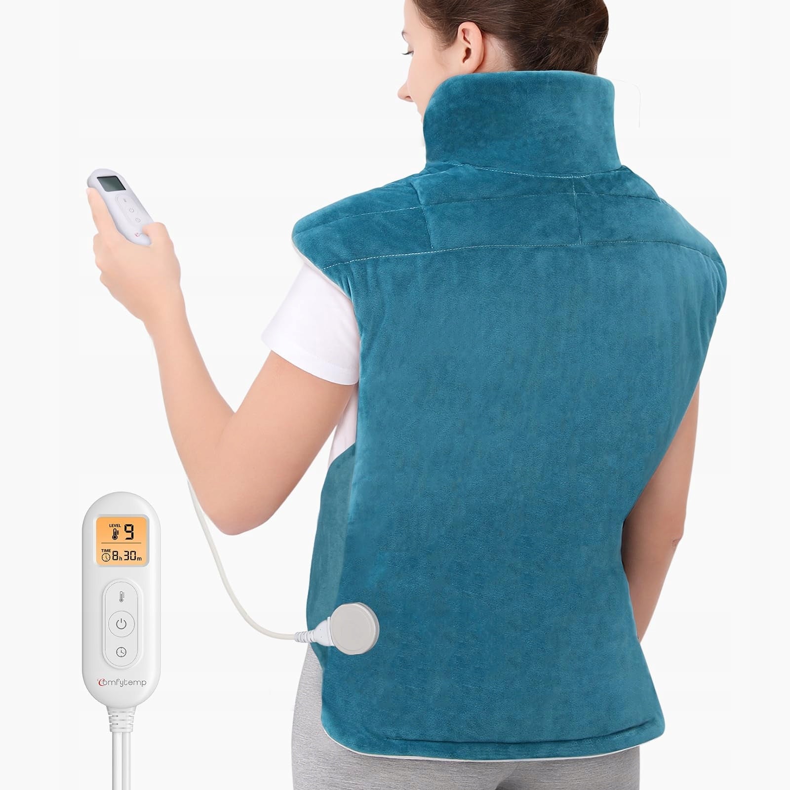 BYPASSING NECK HEATING PAD SHOULDERS BACK 85X53CM 120W COMFYTEMP