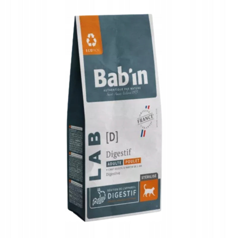 Bab'in Lab Digestion - digestion for cats 3kg