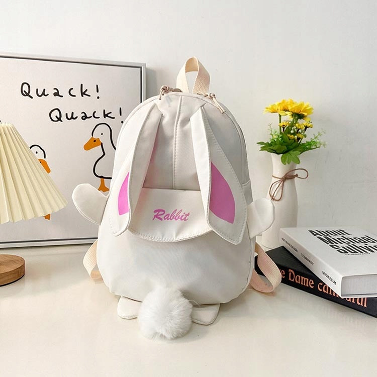 Baby Backpack Single Chamber Rabbit WHITE Bunny Small For Trip Manufacturer code P001B