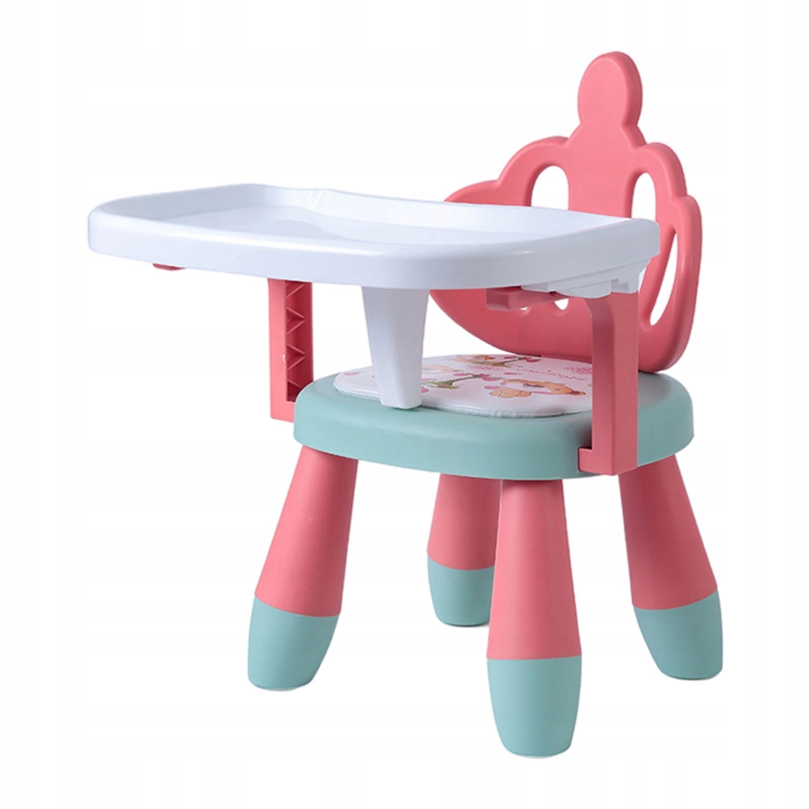 Baby Eating Chair Sounding Seat BPA Free Foot Stool for Pink Green Crown