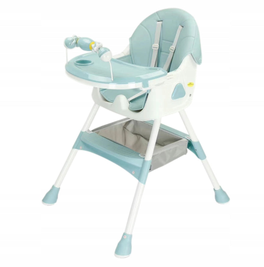 Baby Feeding Chair for Kids 3in1 Tray Table Seat Straps