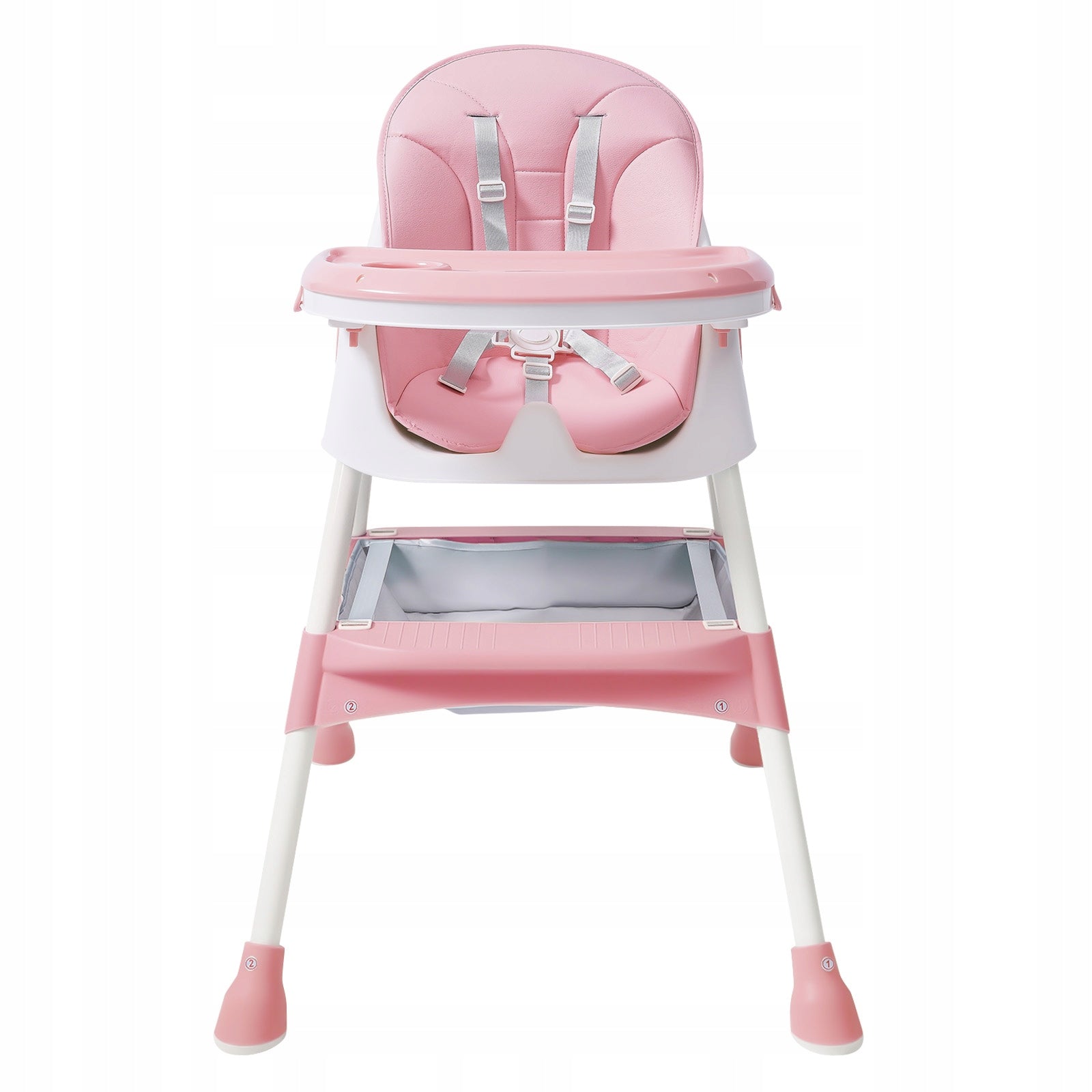 Baby High Chair, 2-in-1 High Chair for Babies and Toddlers with Footrest EAN (GTIN) 751591546315