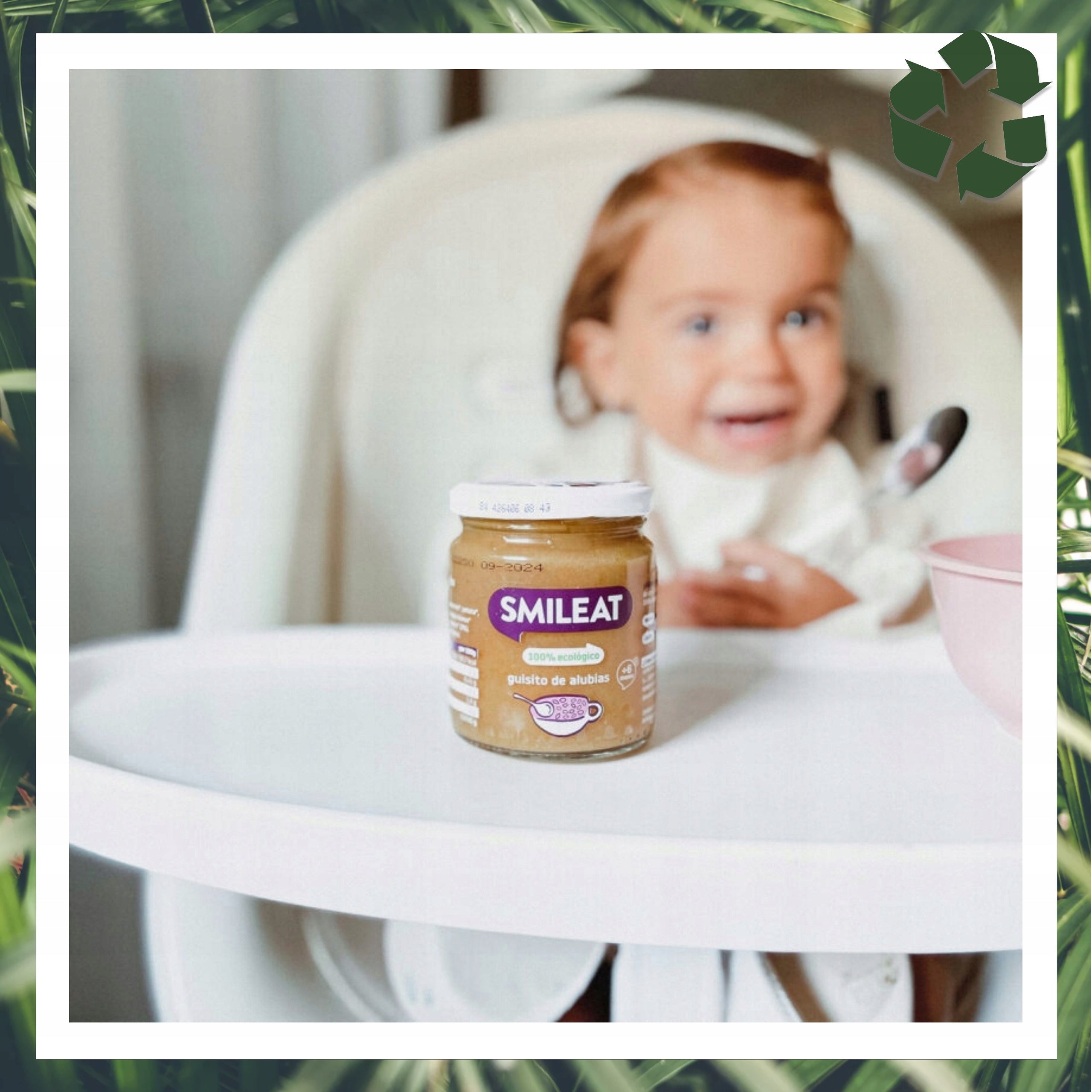 Baby Lunch Ragout With Beans Ecological Jar 6m+ 230G Smileat Manufacturer code 8437014583588