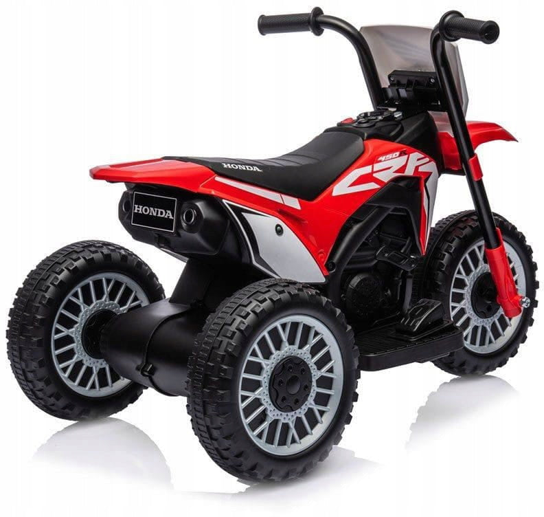 Baby Mix Honda CRF 450R - vehicle, motorcycle battery large wheels Red Batteries included yes
