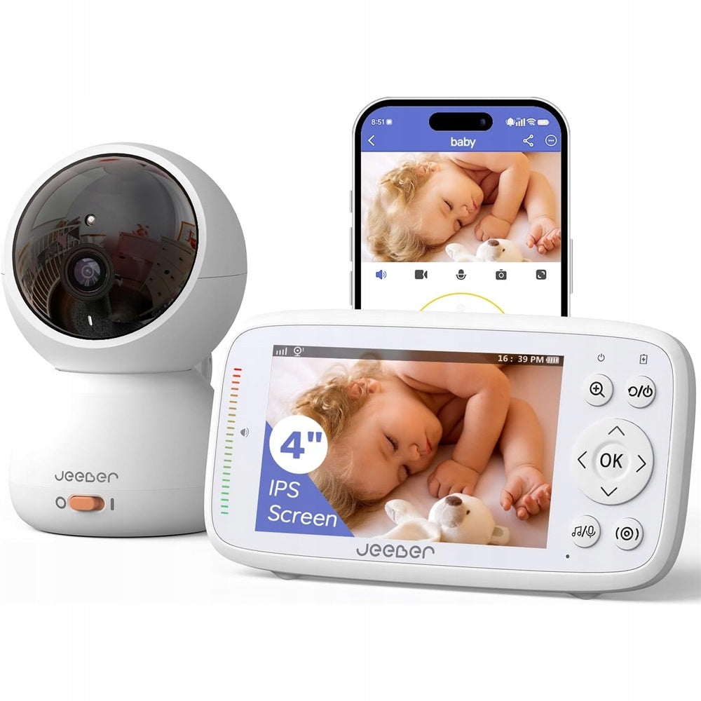 Baby Monitor 4" WiFi Camera 2in1 VOX Night IR Baby Monitor 480P Packaging status original