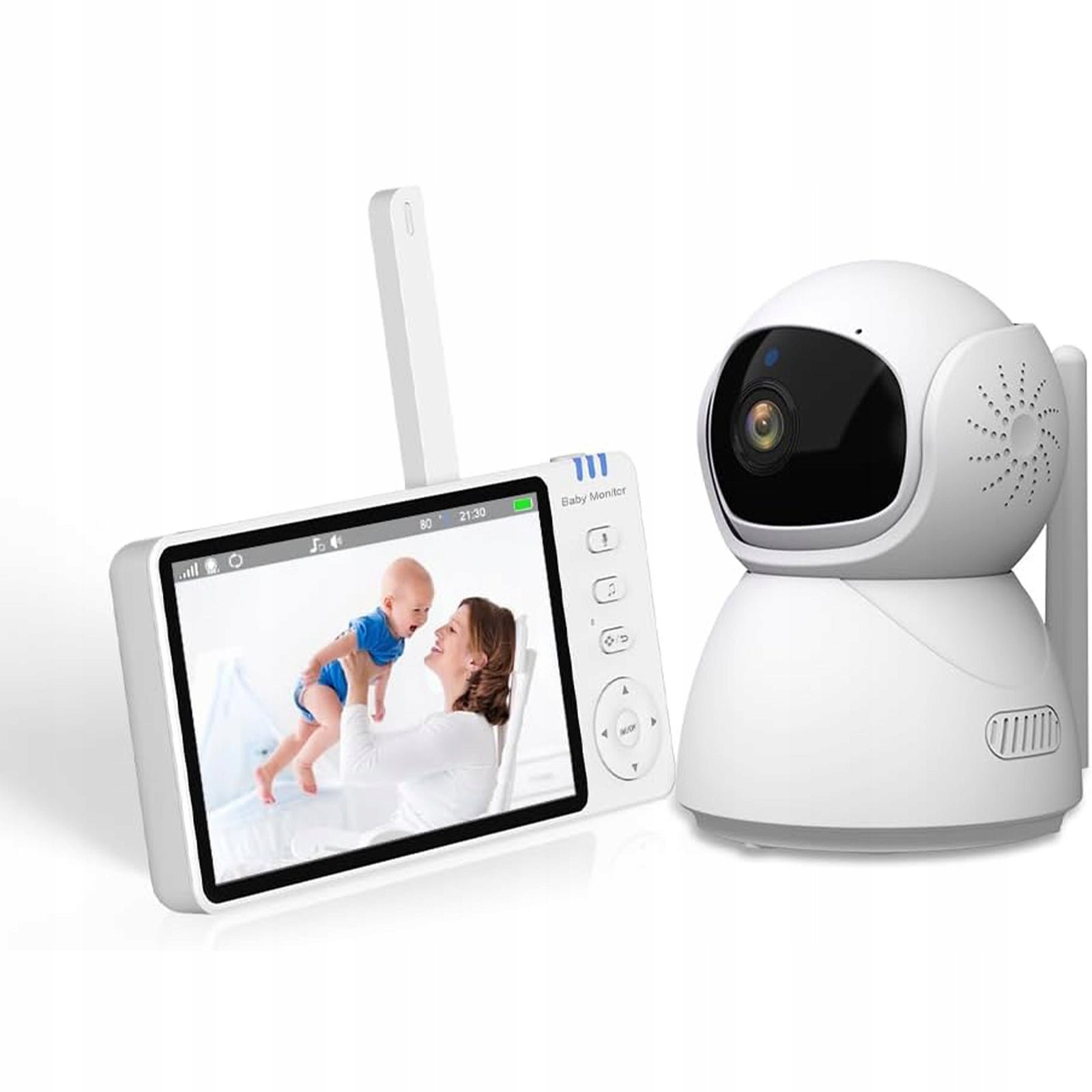 Baby Monitor 5" HD 355°/90° Tilt Camera 720P 2-Way Talk With Night Vision Manufacturer code d2tg4re5t4r6d5tfd21f