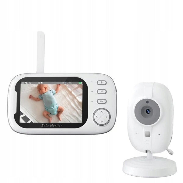 Baby Monitor ABM600 Temperature Sensor Microphone and Speaker Camera