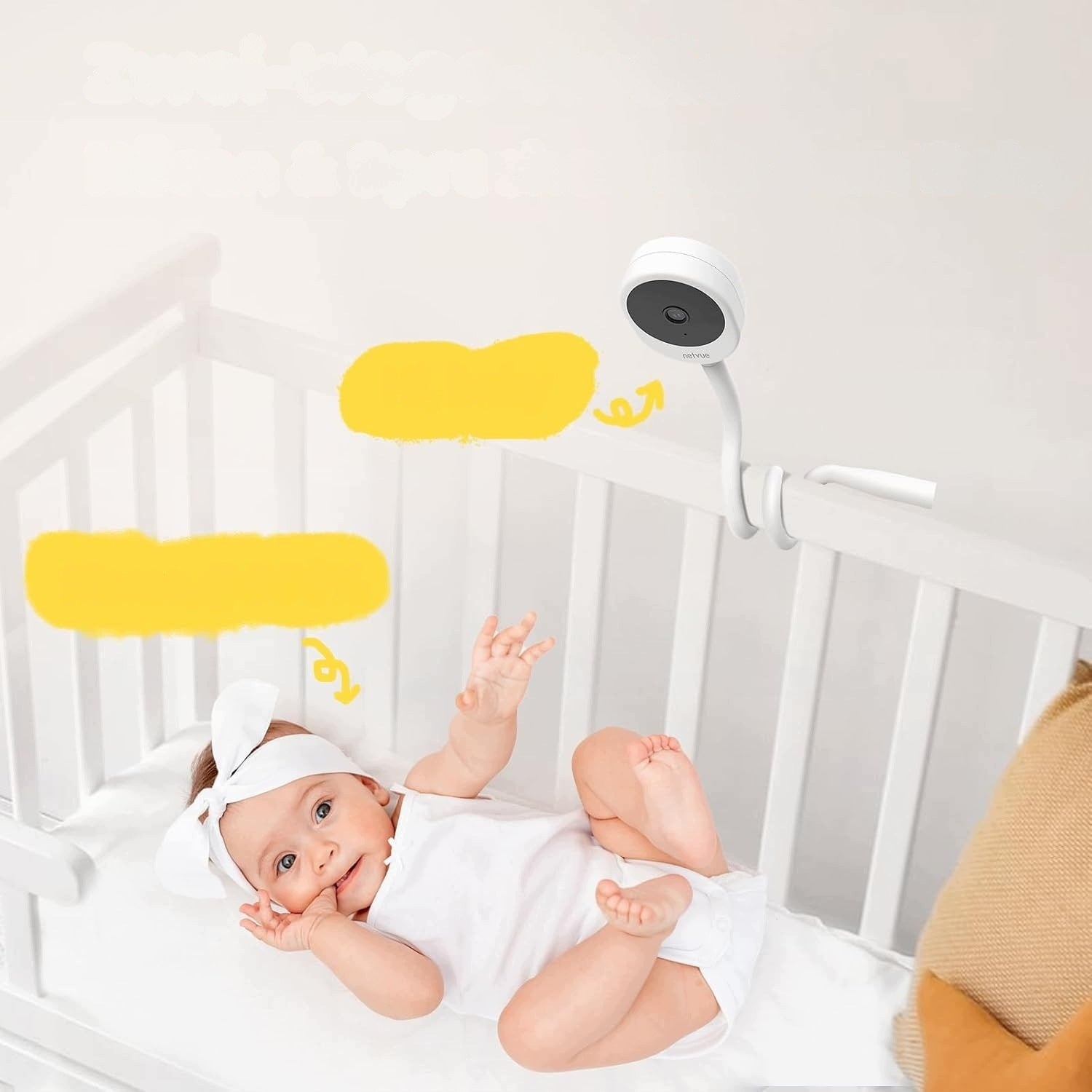 Baby Monitor Camera with 1080p Handle Motion Detection QV Medical device no