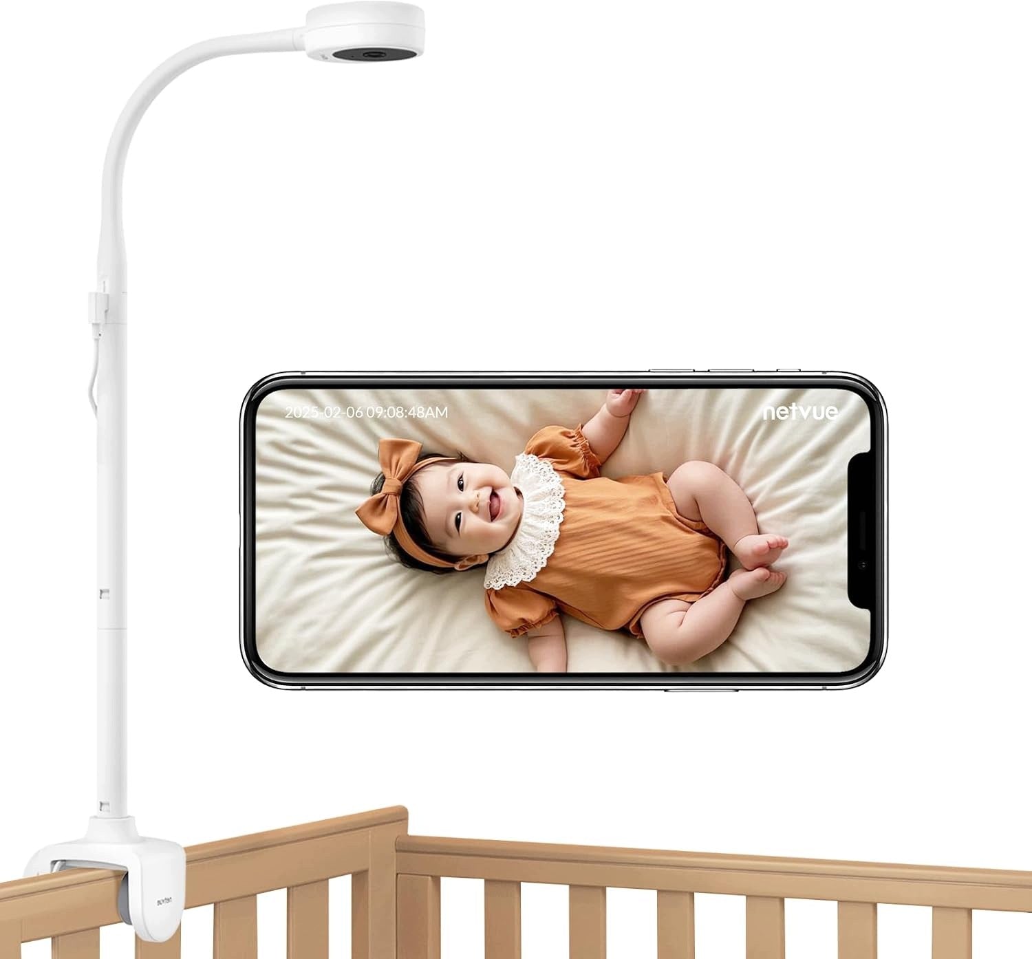 Baby Monitor Camera with 1080p Handle Motion Detection QV Packaging status original