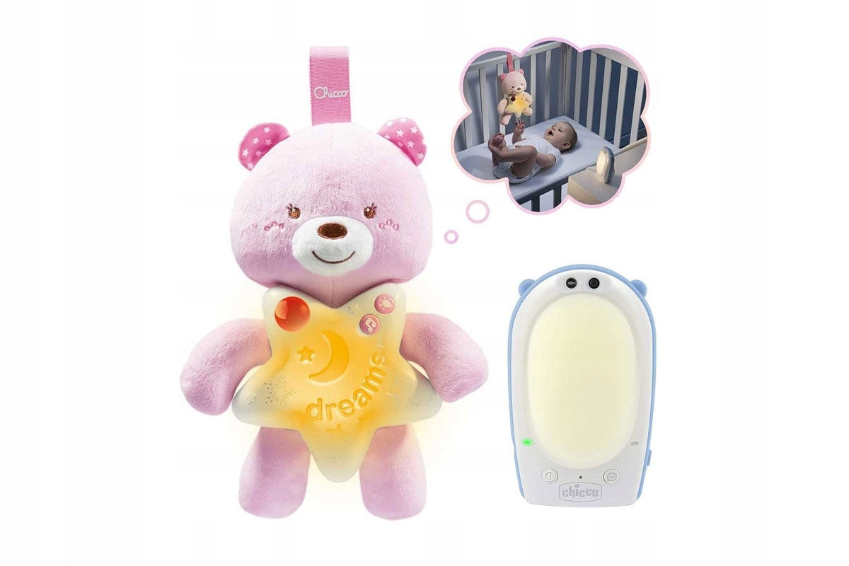 Baby Monitor Chicco Baby with Bears Pink