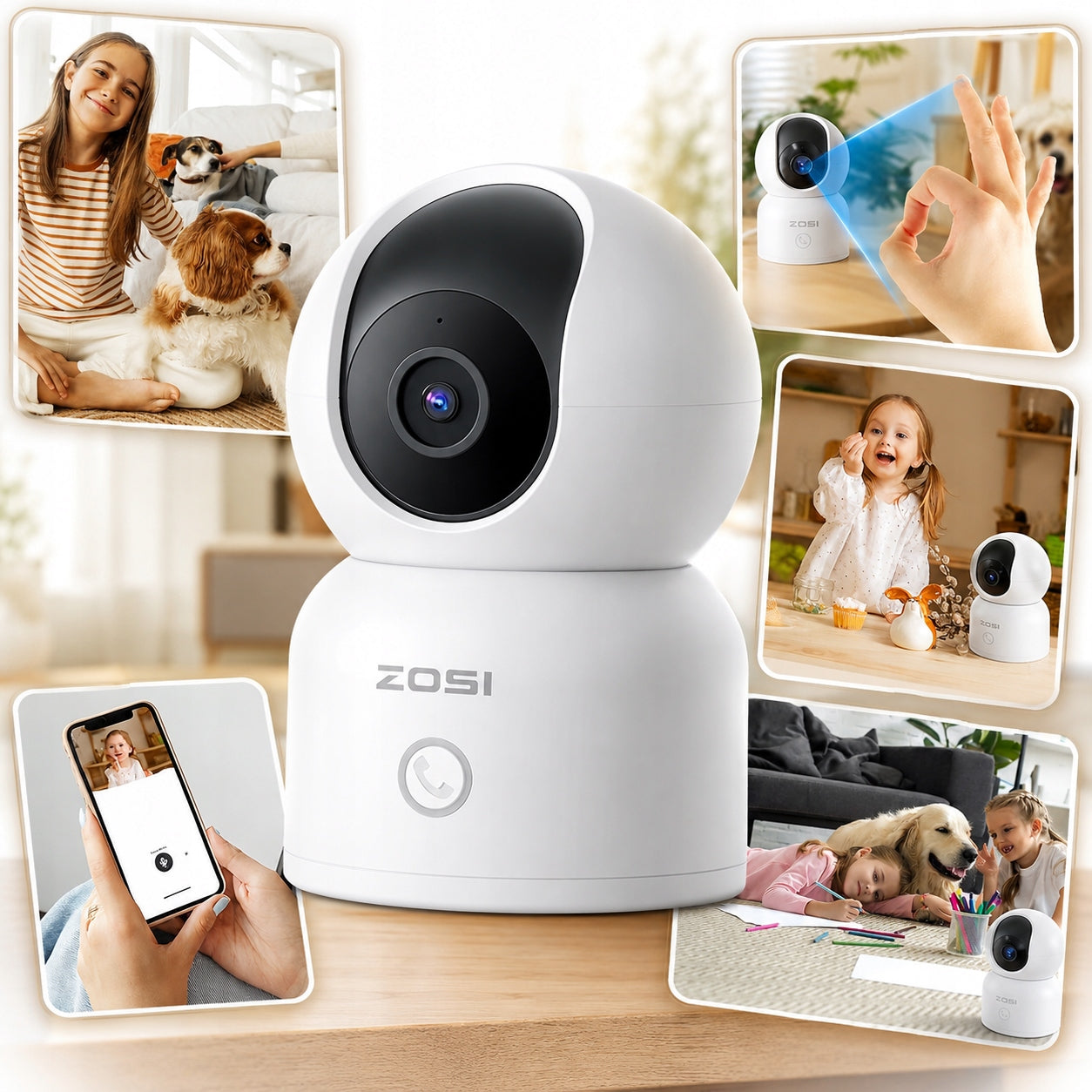 Baby Monitor Electronic Baby Monitor With Rotating Camera 360 Baby Monitor Night Vision Packaging status original
