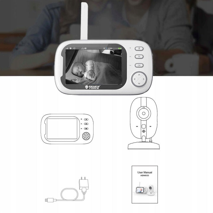 Baby Monitor GHB ABM600 Baby Monitor Manufacturer code ABM600