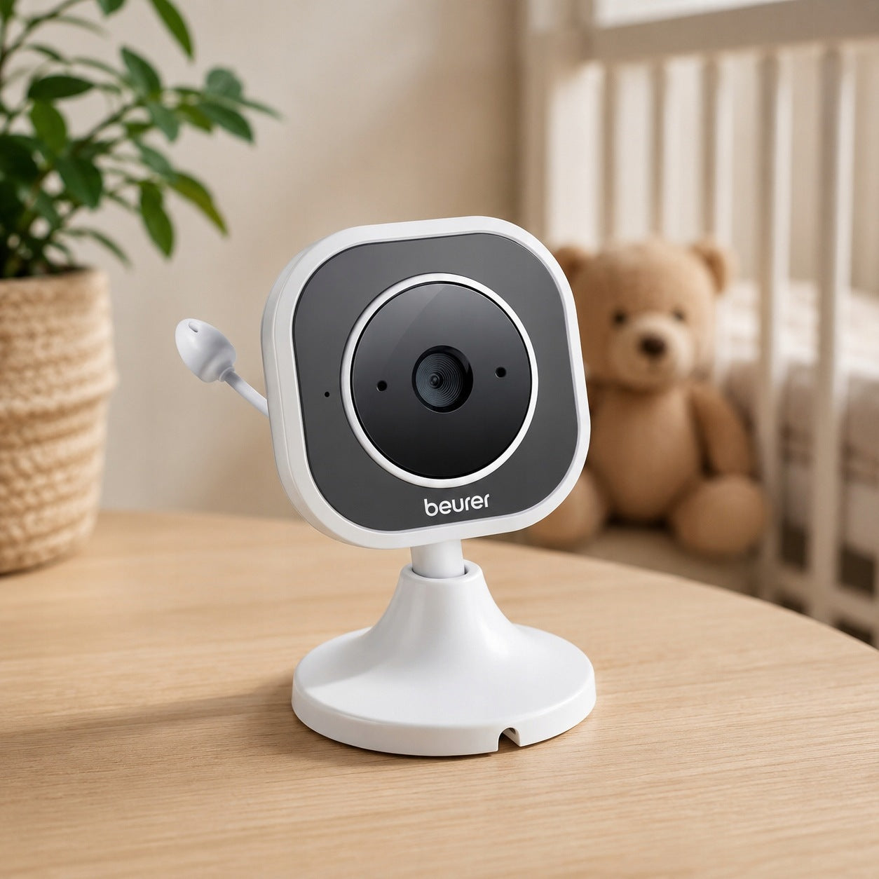 Baby Monitor Grey Video Large Color LCD Display Beurer BY110 Medical device no