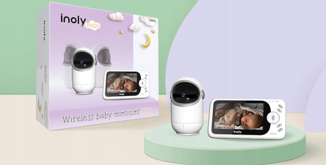 Baby Monitor INOLY Lily Analog Color white