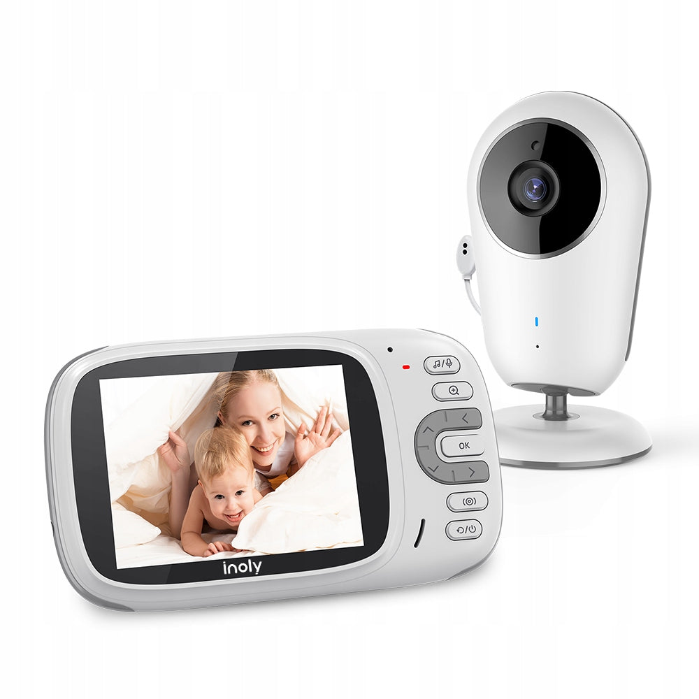 Baby Monitor INOLY Mia - IBM03M Two Way Communication White Packaging status original