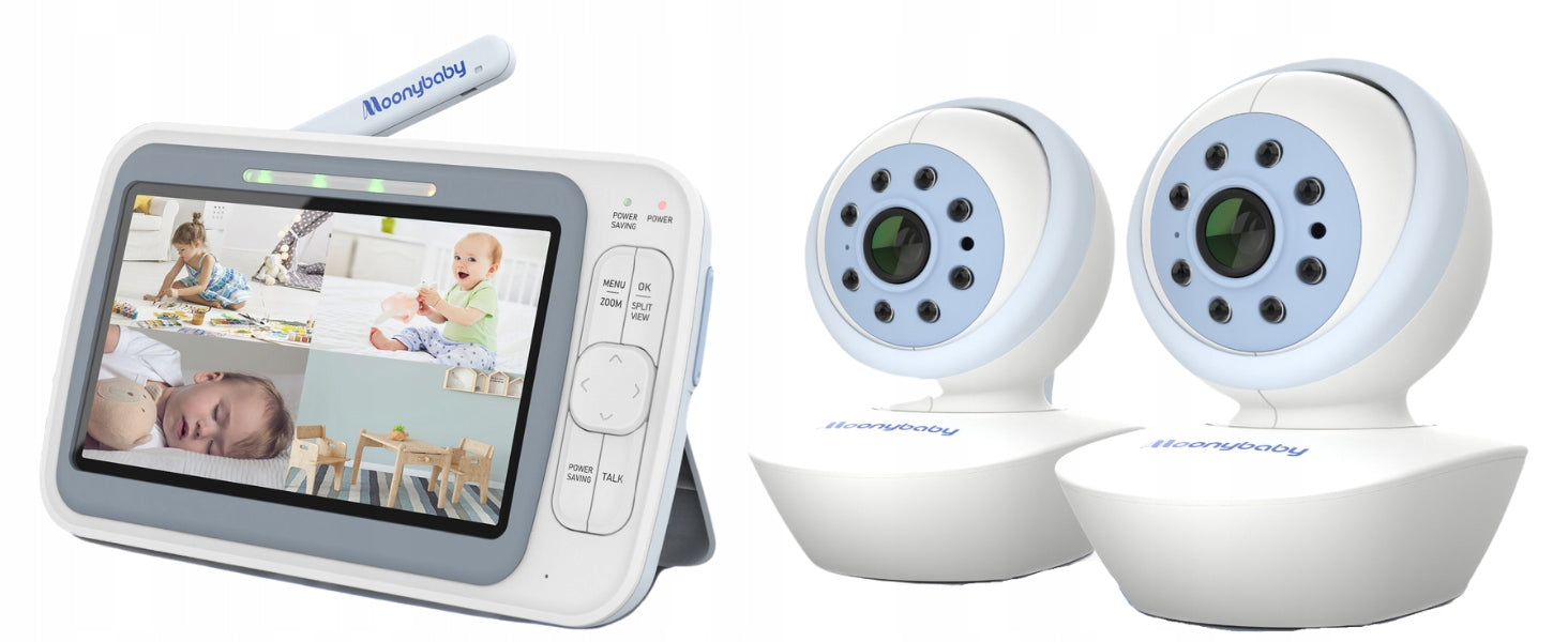 Baby Monitor Moonybaby Camera Baby Monitor Night Mode Thermometer