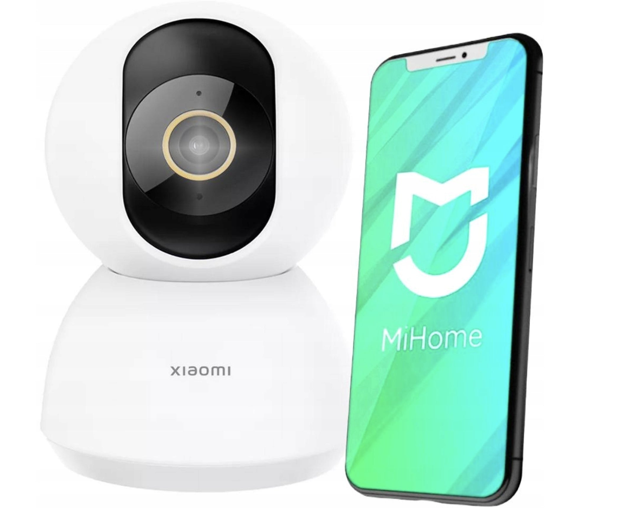 Baby Monitor Rotating 360 Xiaomi Speaker Night Mode Picture 2K Apka