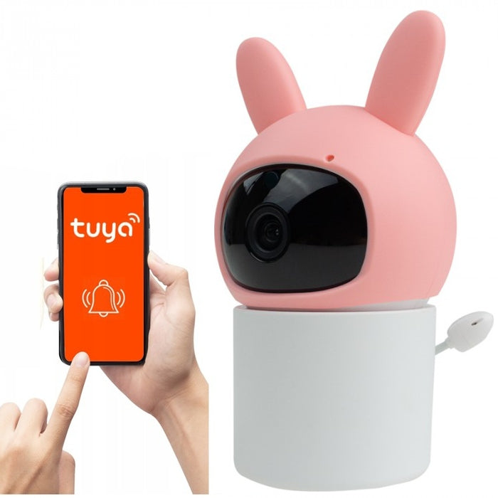 Baby Monitor Rotating Camera Motion Detection WIFI Tuya FULL HD