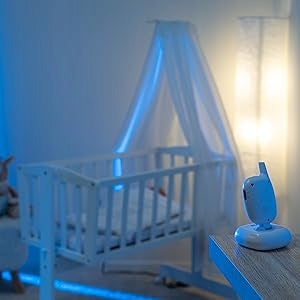 Baby Monitor Wide Angle Camera Movement Night Mode Microphone Brand Reer