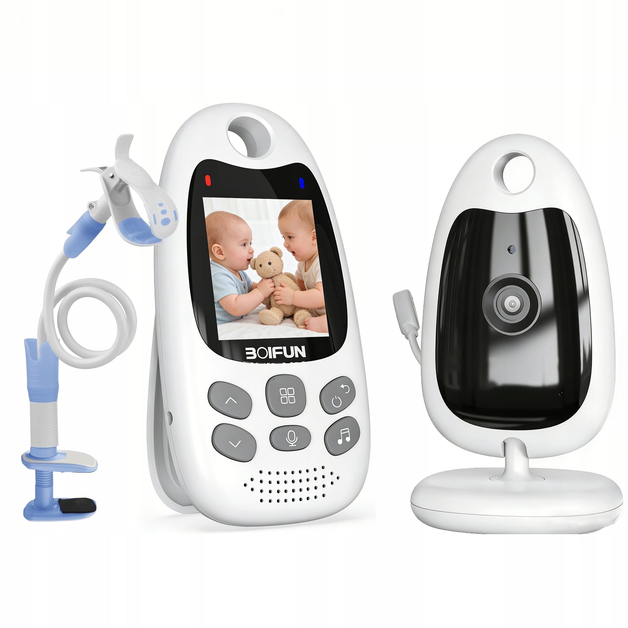 Baby Monitor with Camera and Night Vision 2 Inch LCD Screen VOX Mode