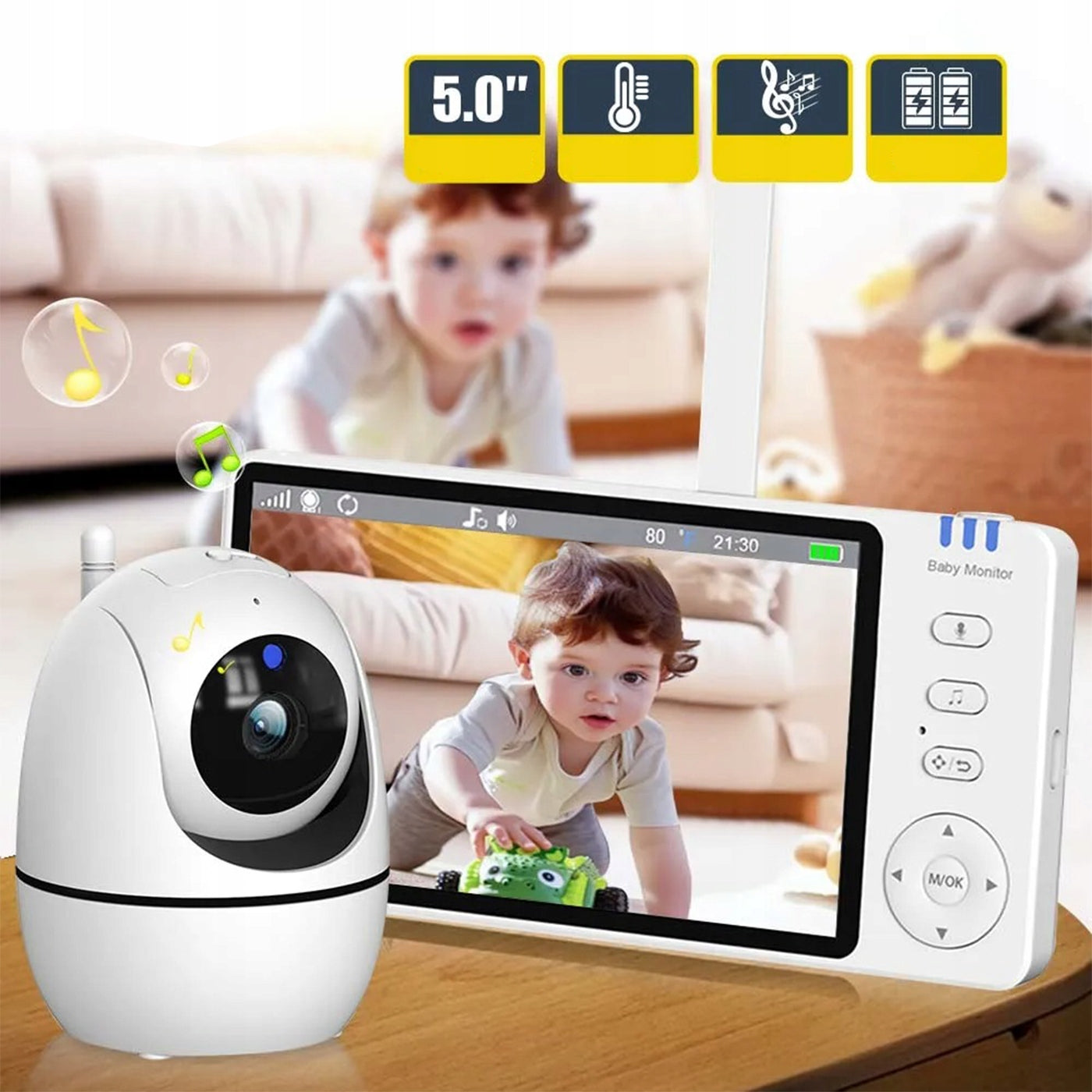 Baby Monitoring Baby Monitor + Baby Monitor Infants Packaging status original
