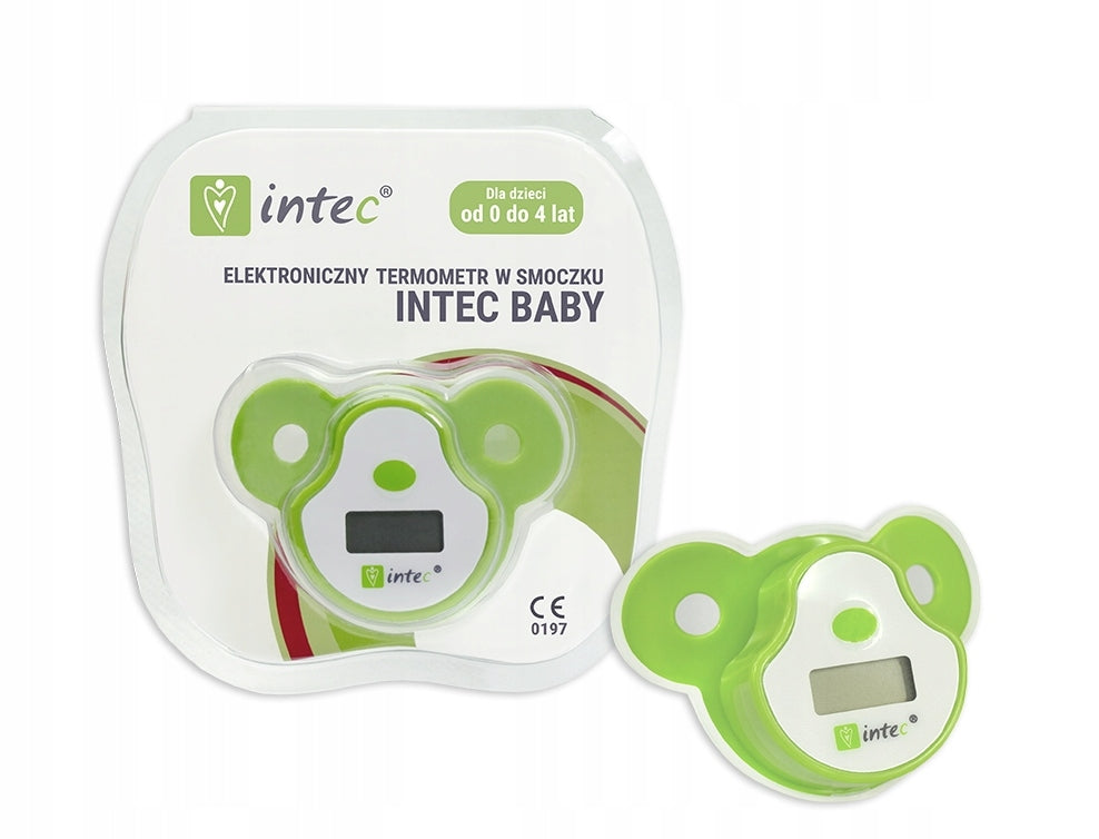 Baby Pacifier Shaped Thermometer Intec Baby