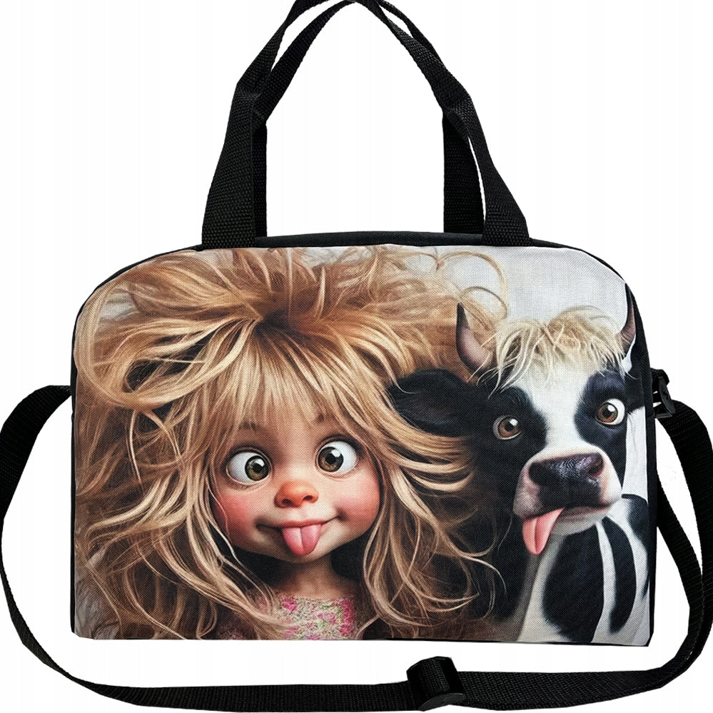 Baby Pool Bag Sports Travel Beach Bags Love Cow