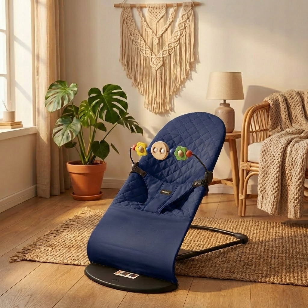 Baby Rocker Sun Lounger Infant Pomegranate Safety CERTIFICATES Packaging status original