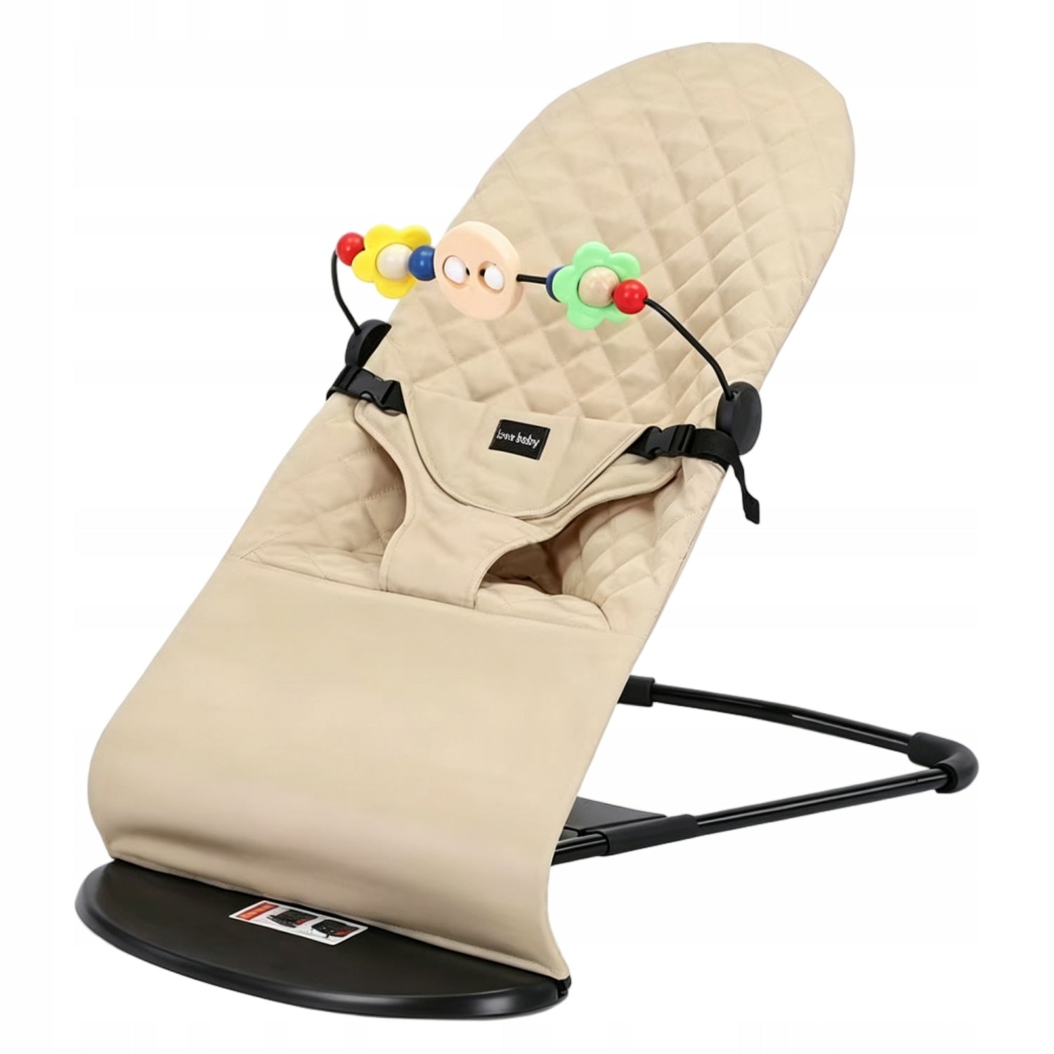 Baby Rocker Sun Lounger Infants Beige SAFETY CERTIFICATES Brand no brand