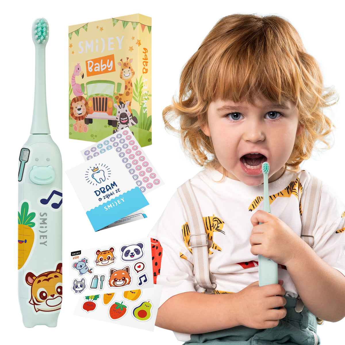 Baby Sonic Toothbrush 0 to 3 Years Gentle, For Babies