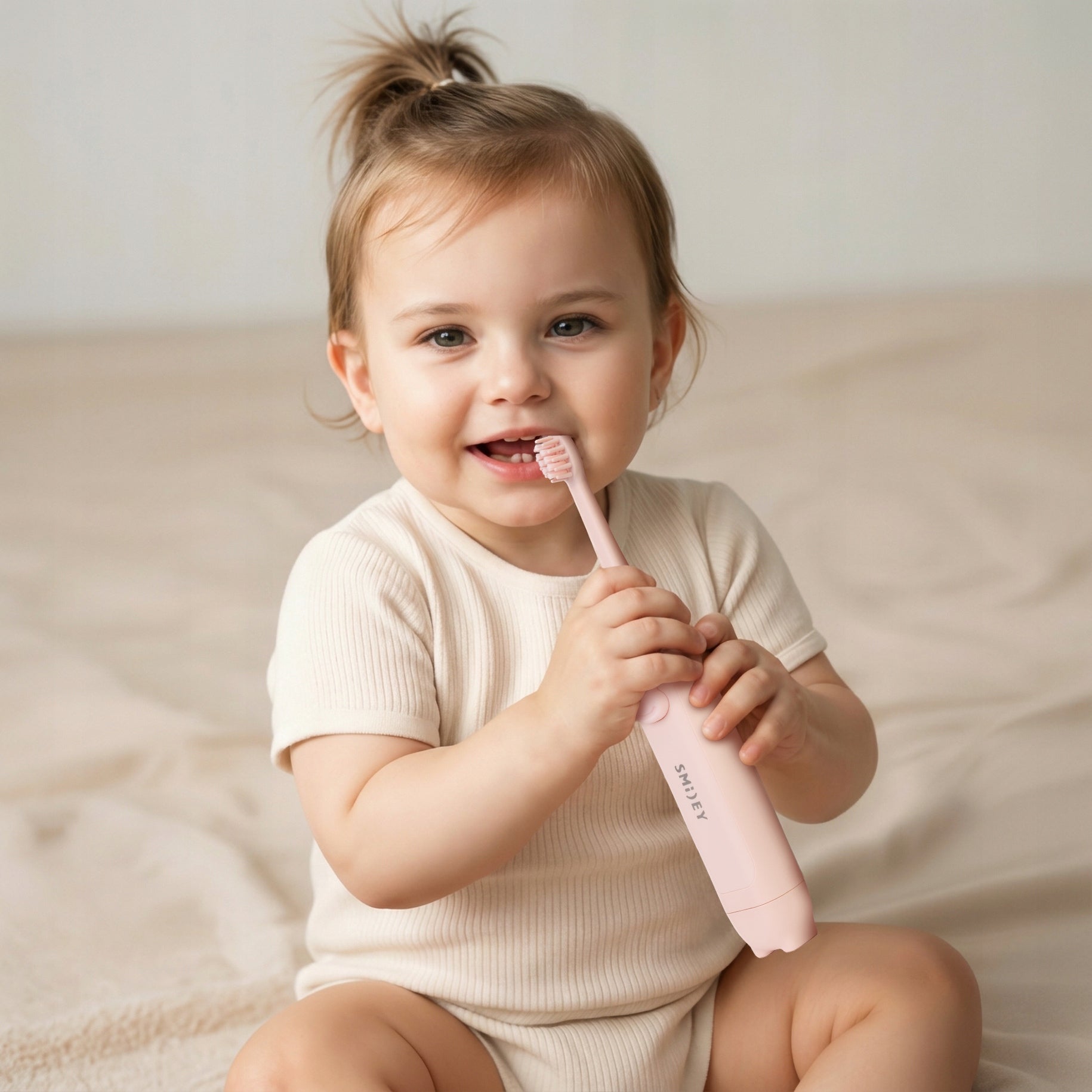 Baby Sonic Toothbrush Baby 0 to 3 Years Gentle Infant Pink EAN (GTIN) 5905745631616
