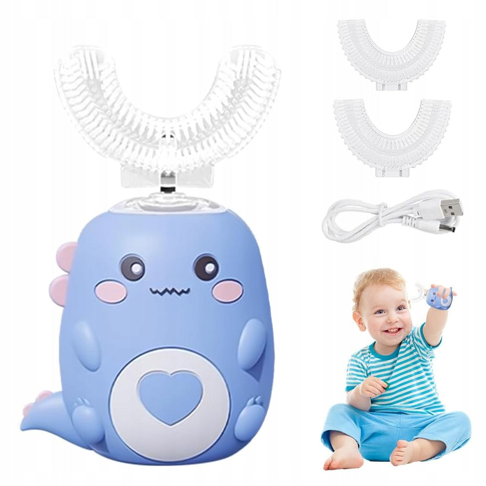 Baby Sonic Toothbrush Brush 360 U-shape BLUE