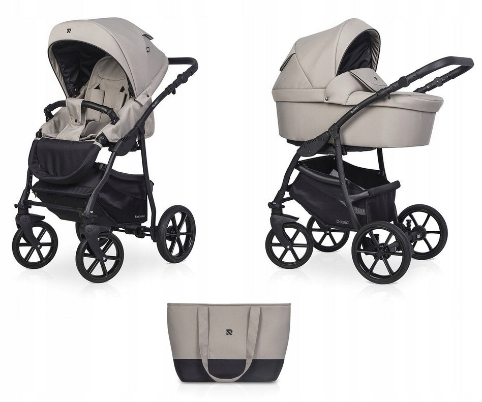 Baby Stroller 2in1 Riko BASIC Safe Footrest Adjustment Set with Bag