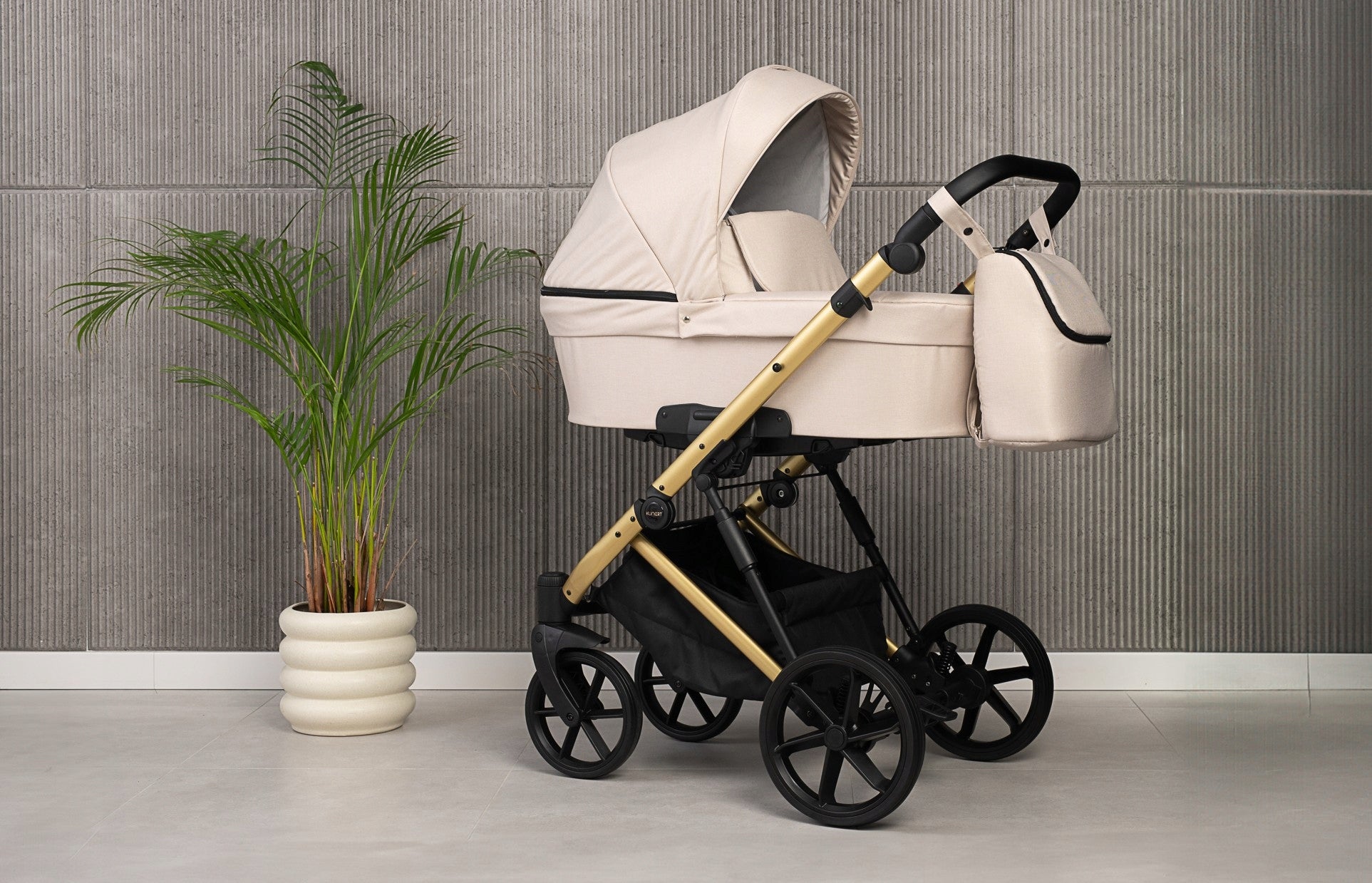 Baby Stroller 2in1 VESTIN Gold light 12,8kg Brand Wozki-pl