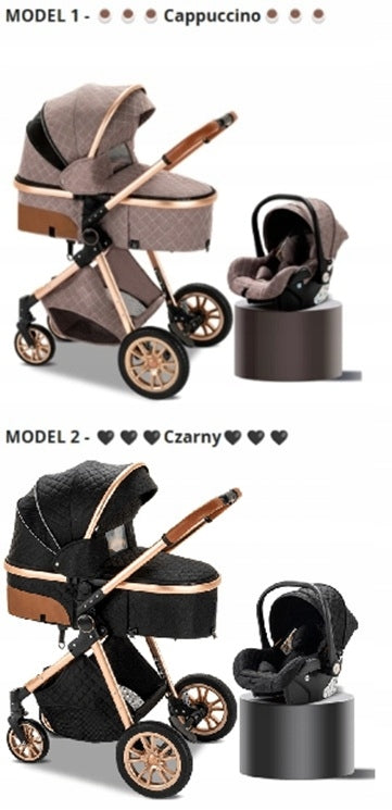 Baby Stroller 3in1 Gondola - Stroller - Carrier - Car Seat EAN (GTIN) 5905913068107