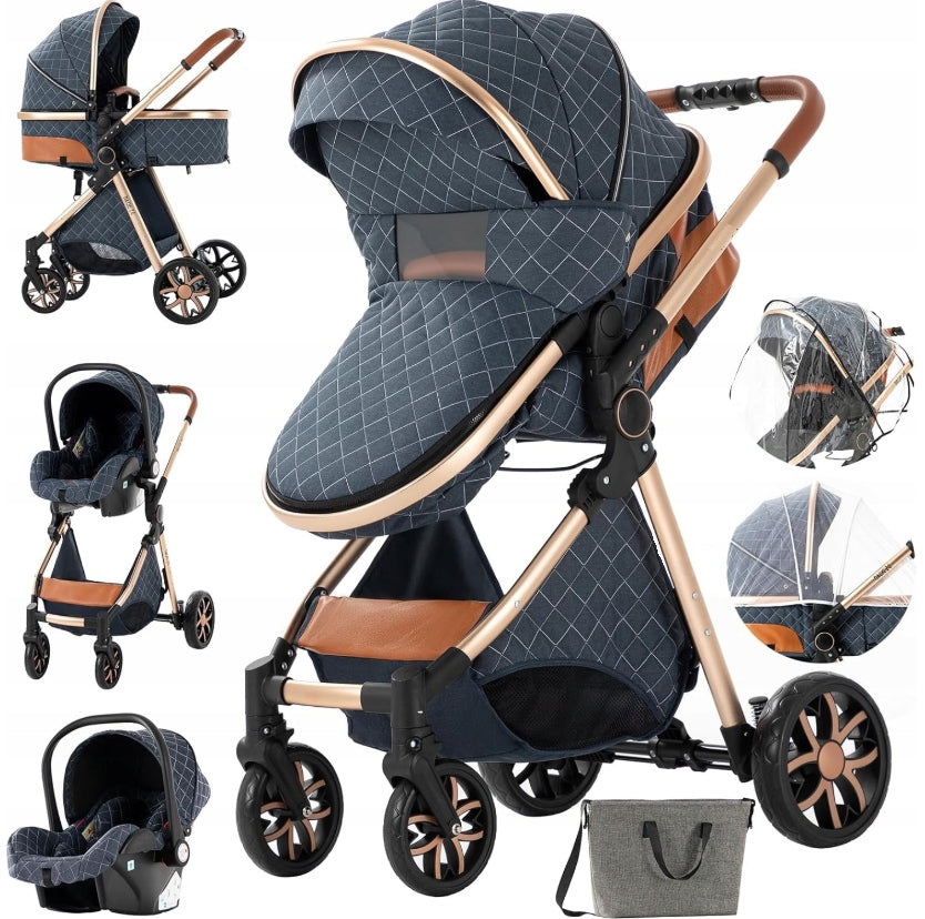 Baby Stroller 3in1 Gondola - Stroller - Carrier - Car Seat