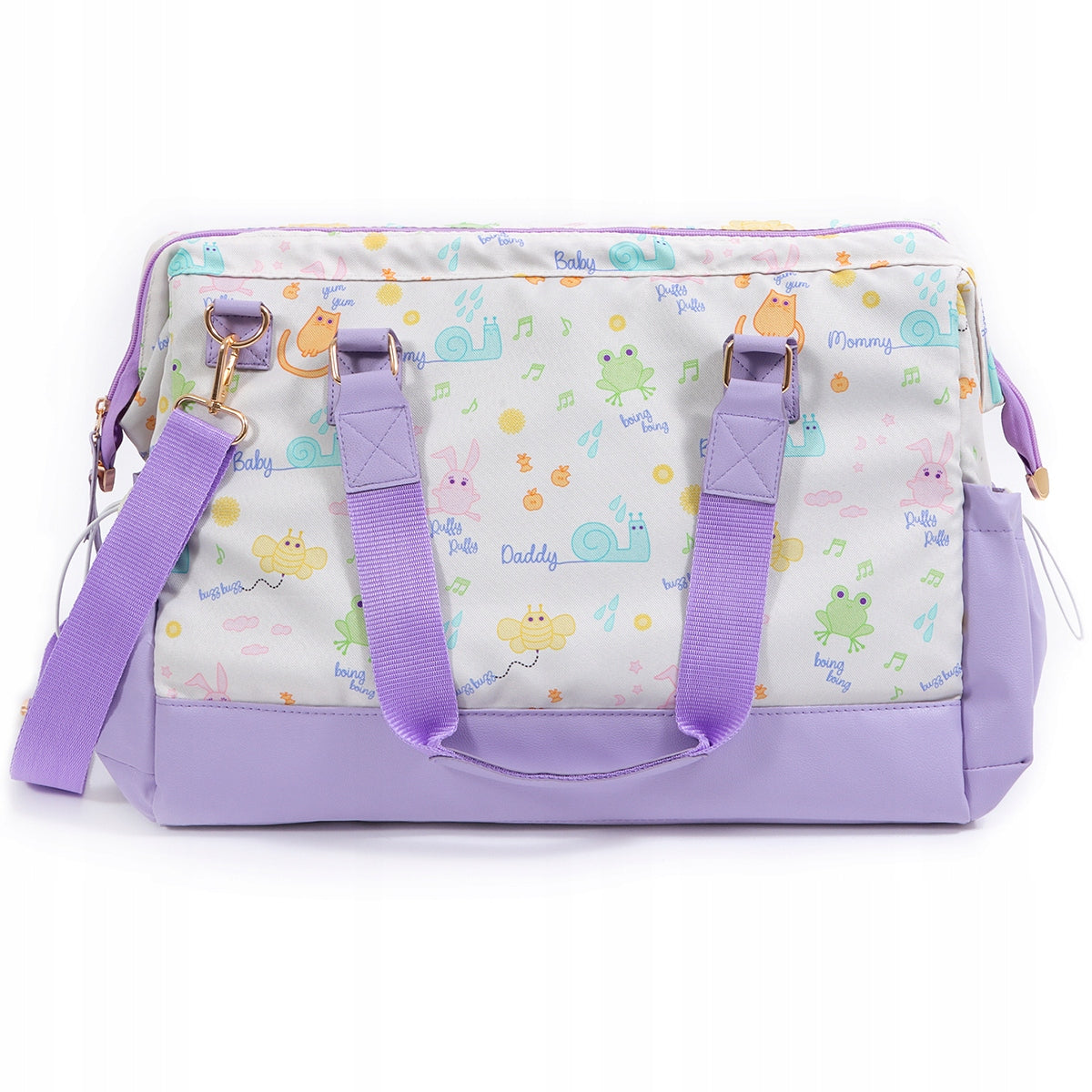 Baby Stroller Bag Organizer Milk&Moo with Hooks